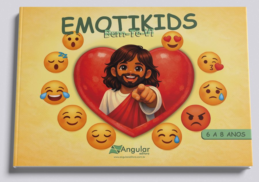 Capa da revista infantil Emotikids