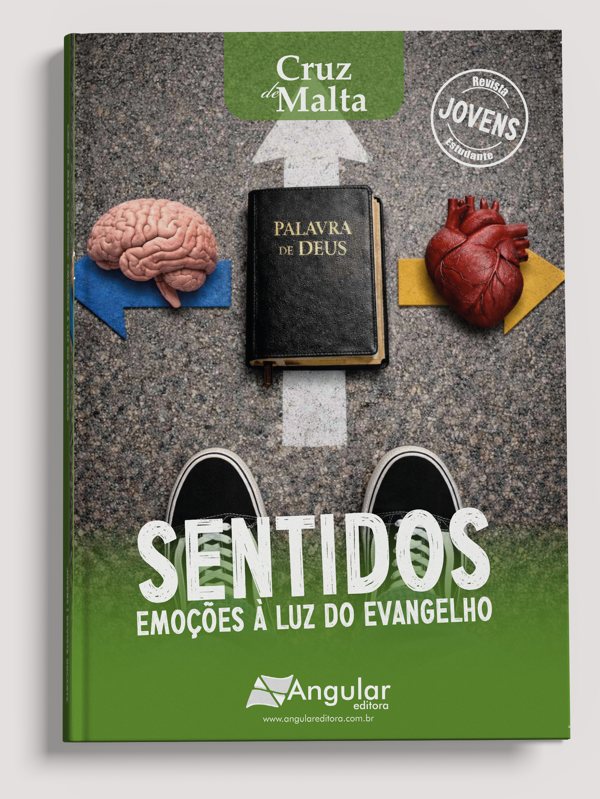 Capa da revista Sentidos, para jovens